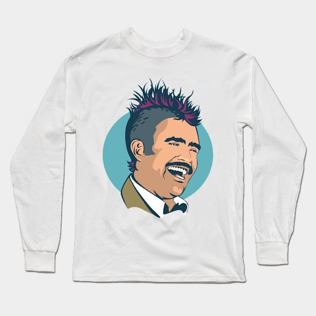 Vicente Fernandez Punk Long Sleeve T-Shirt by Sauher